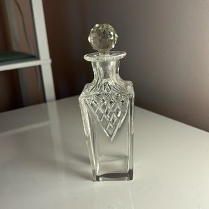 Vintage glass perfume bottle